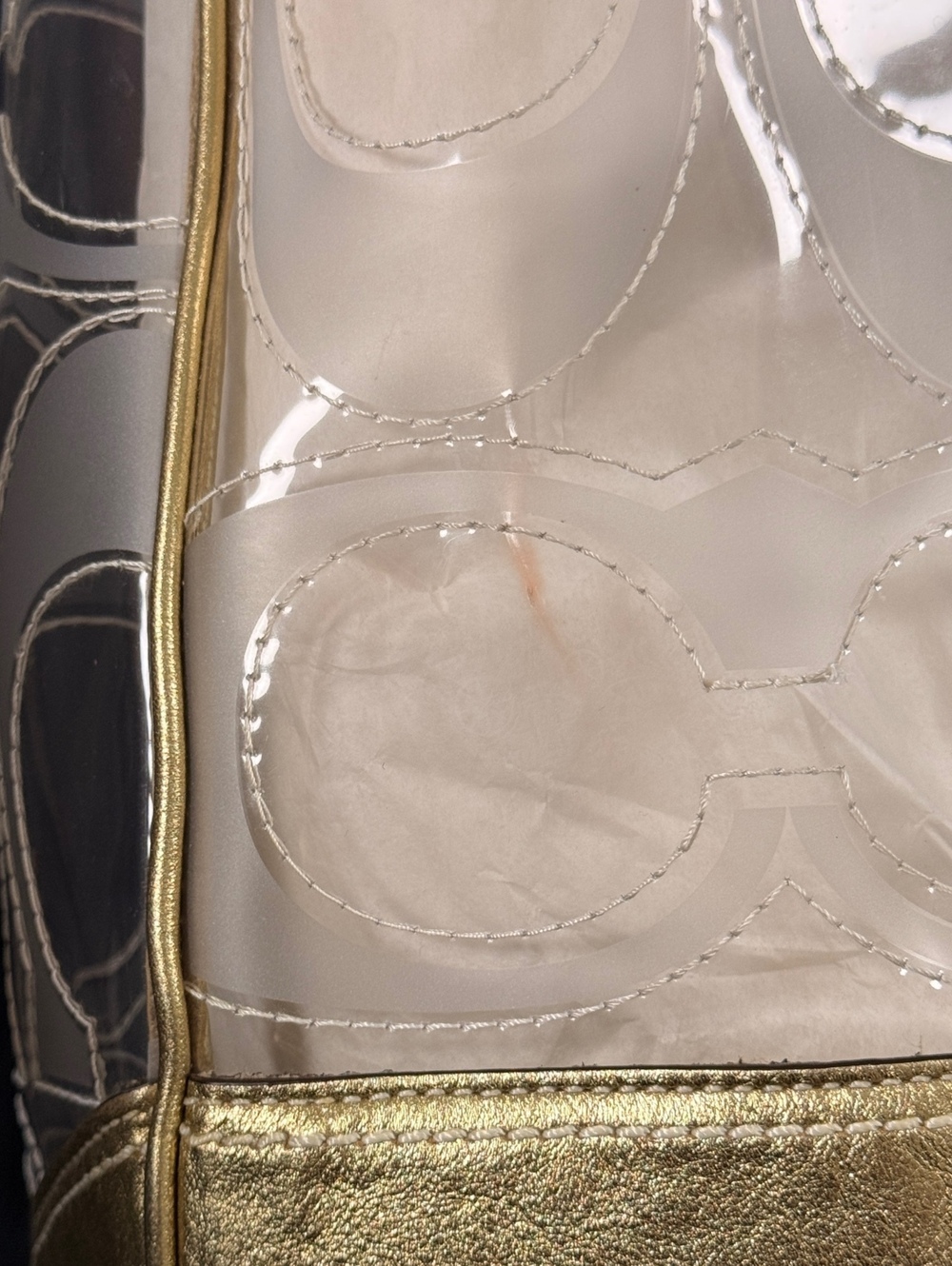 Coach Collector’s Item 2008 XL Limited Edition PVC Ergo Tote - Picture 7 of 7